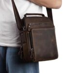 Premium Leather Crossbody Bag – Unisex, Stylish & Versatile Shoulder Bag