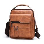 Full Grain Leather Crossbody Bag – Unisex, Durable & Stylish Shoulder Bag