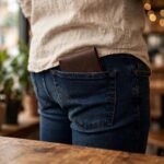 Handmade Slim Leather Wallet – Full-Grain Bifold with Cash & Card Slots - Image 4