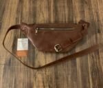 2-in-1 Oil Full Grain Leather Sling & Waist Bag – Elegant & Versatile Travel Companion - Image 2