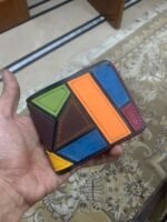 Hand Stitched Leather Wallet – Unique Design & Durability